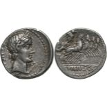 C. Vibius C.f. Pansa. Denar, Silver (3.85 g) Rome, 90 BC