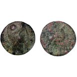 Bilbilis. Unit AE 27 mm (12.85 g) Calatayud (Zaragoza) 120-30 BC.