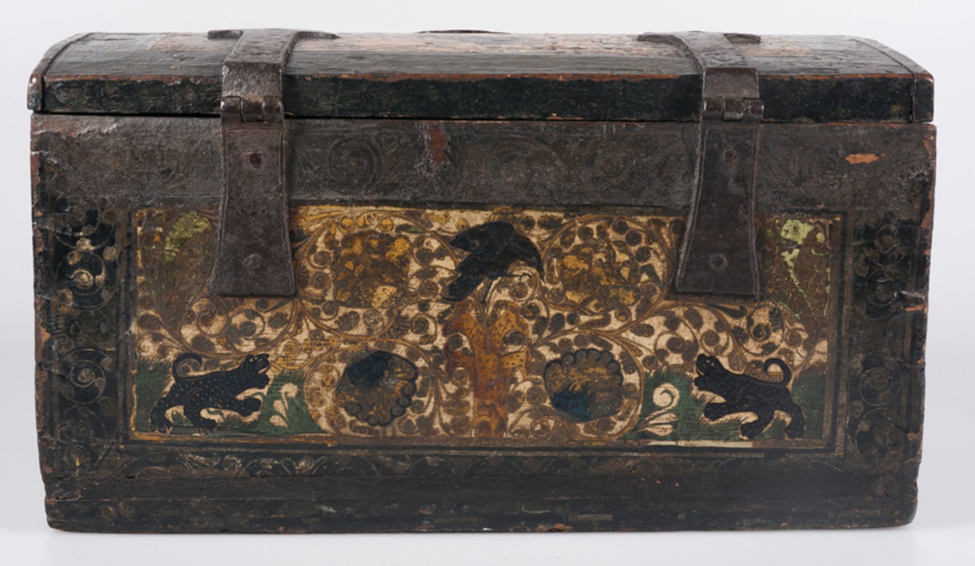 Portable desk made using pasto varnish. Colombia. 18th century. - Bild 13 aus 17