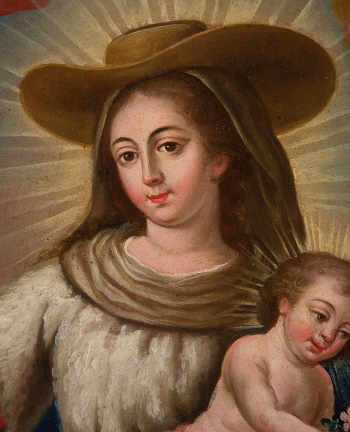 Attributed to José Campeche y Jordán (San Juan, Puerto Rico, 1751 - 1809) - Image 2 of 9