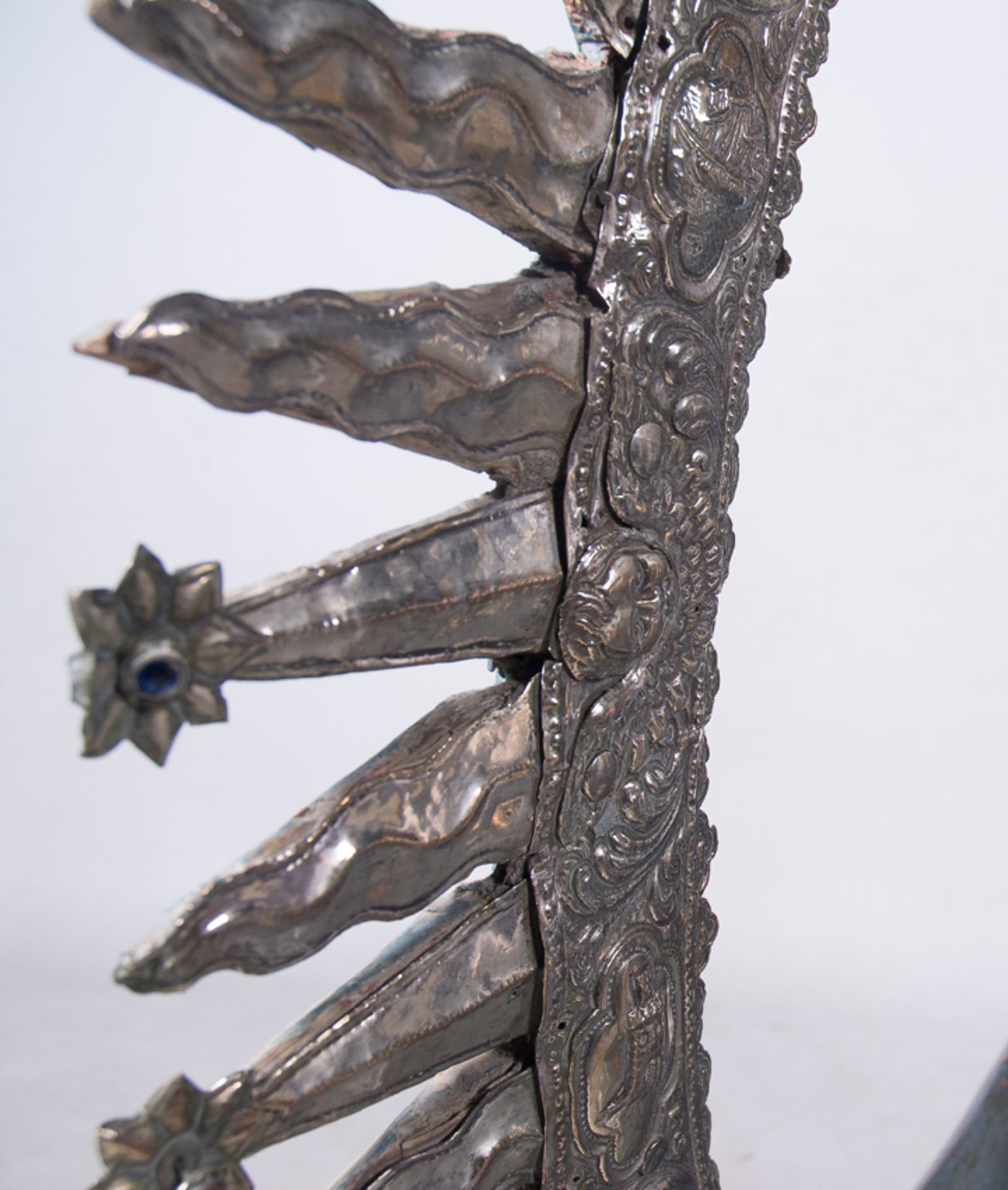 "Inmaculada". Escultura en madera tallada, policromada, dorada y estofada. Anónimo castellano, sigui - Bild 20 aus 20