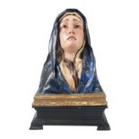 "Bust of Our Lady of Sorrows". Anonymous from Granada. Late 17th century.