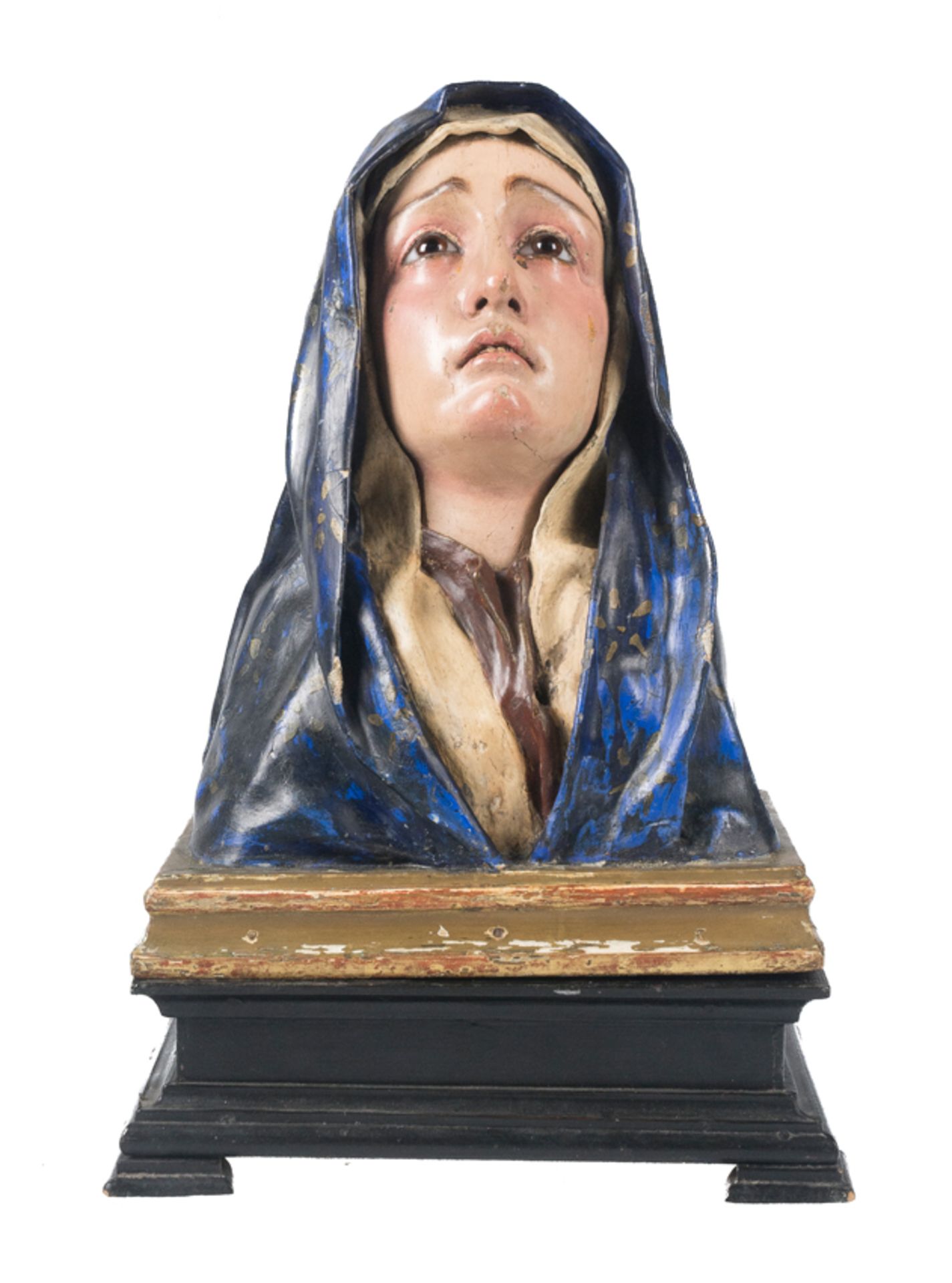 "Bust of Our Lady of Sorrows". Anonymous from Granada. Late 17th century.