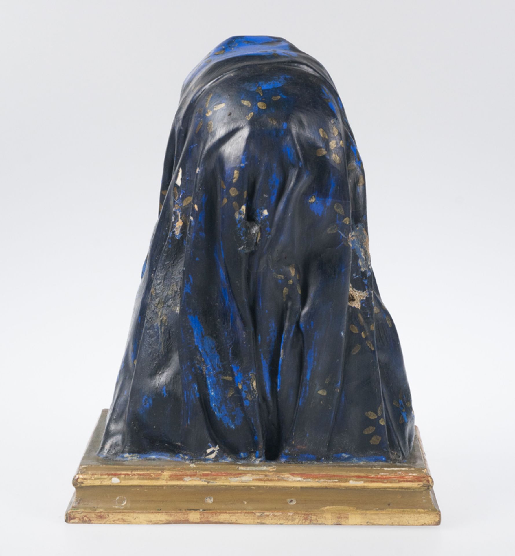 "Bust of Our Lady of Sorrows". Anonymous from Granada. Late 17th century. - Image 8 of 8