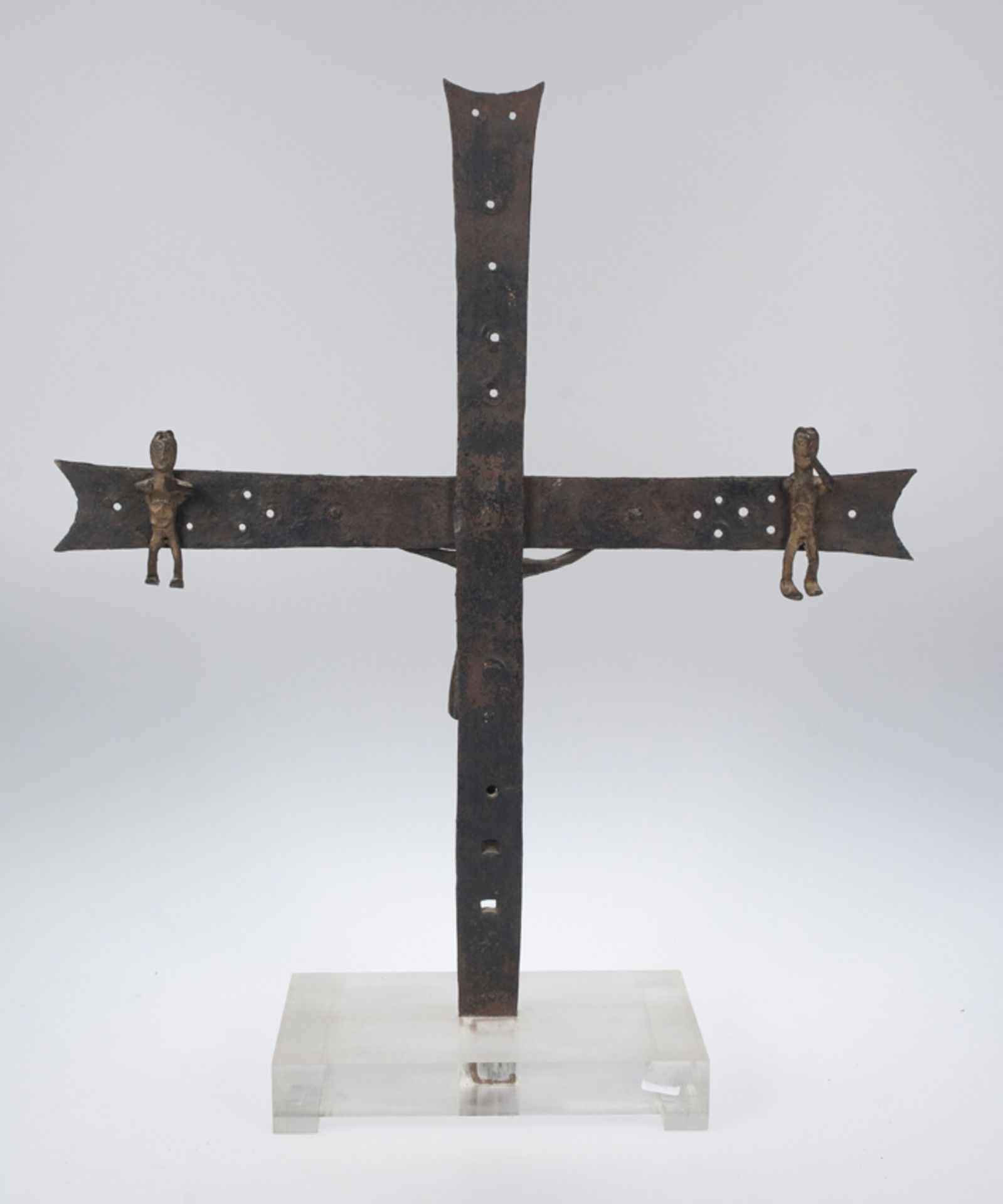 Wrought iron cross. Gothic. 14th century. - Bild 3 aus 4