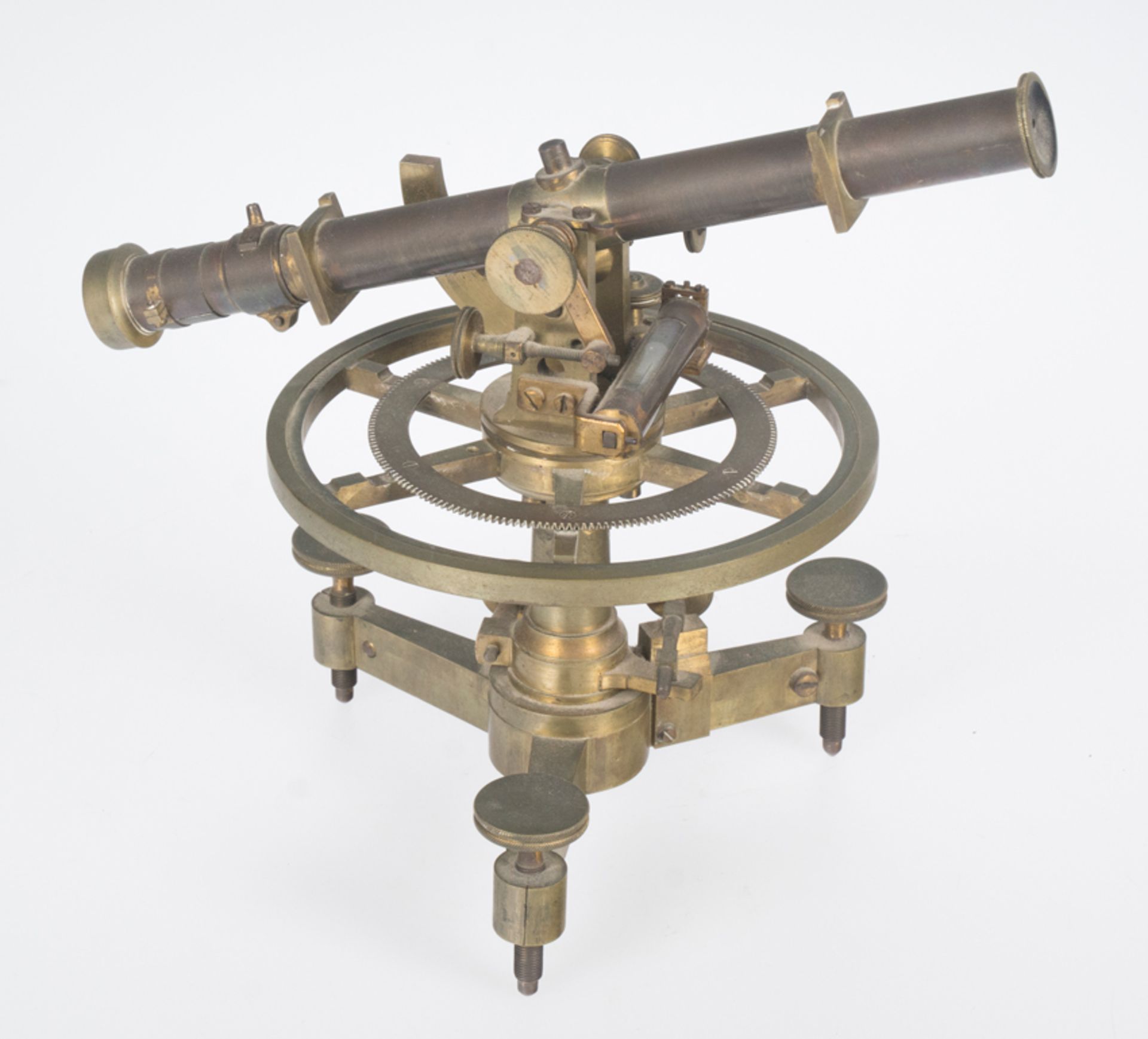 Bronze theodolite. 19th century. - Image 4 of 10