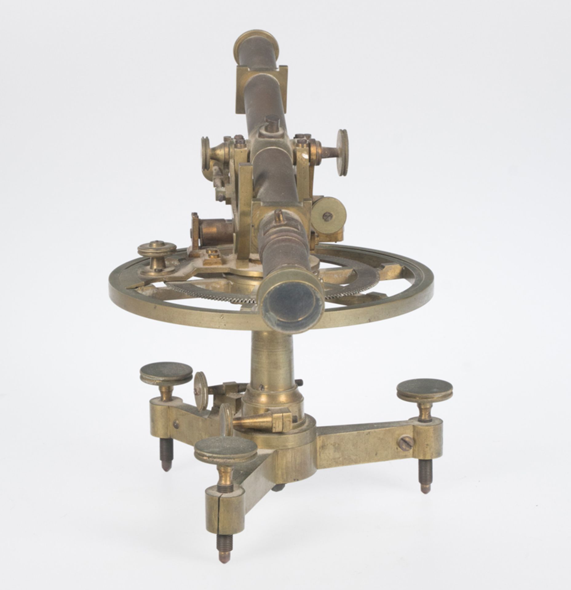 Bronze theodolite. 19th century. - Image 9 of 10