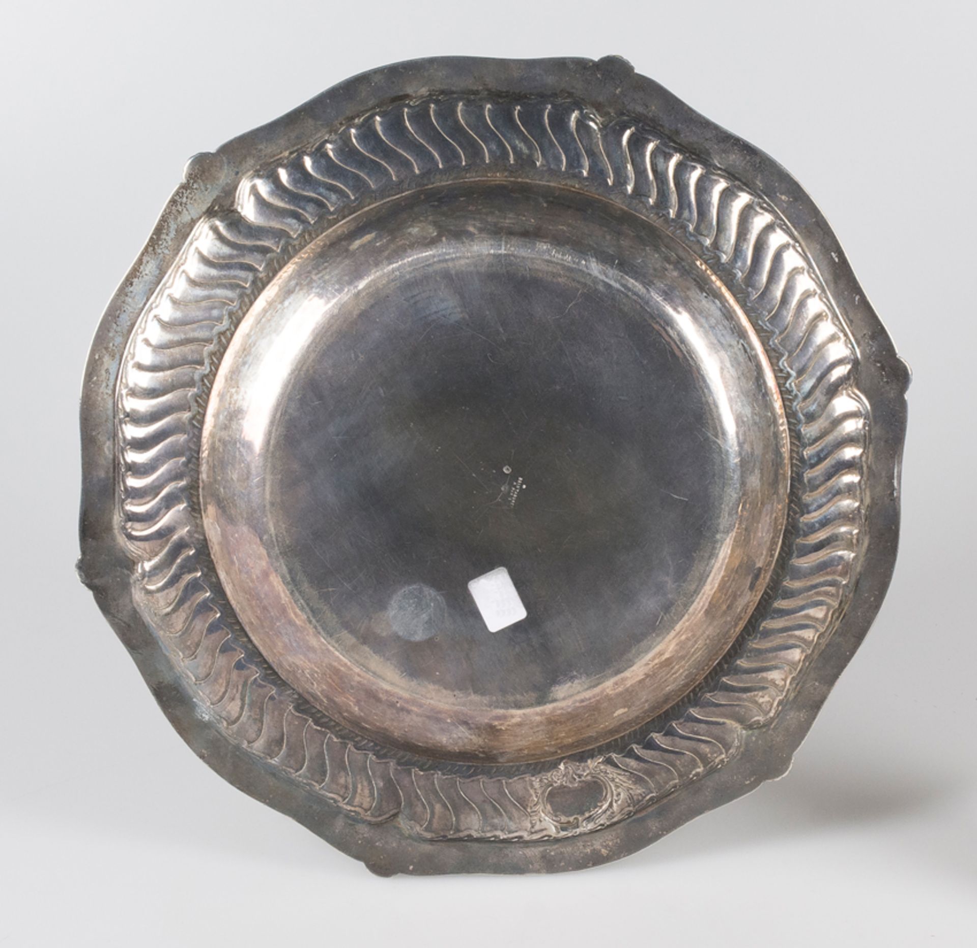 Silver plate marked "Boin Taburet a Paris. France. Late 19th century.Minerva mark. France. L - Bild 4 aus 6