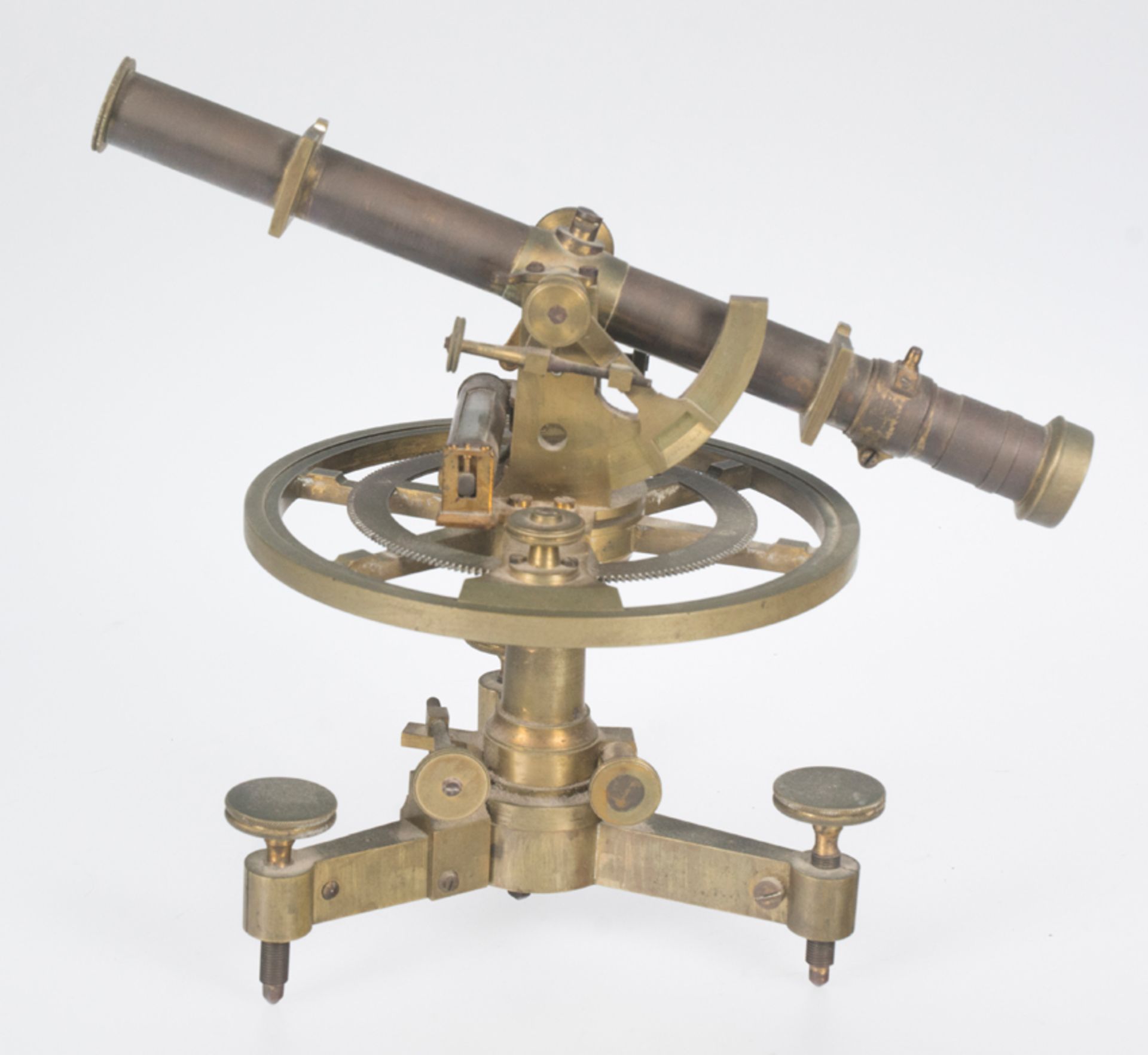 Bronze theodolite. 19th century. - Image 7 of 10