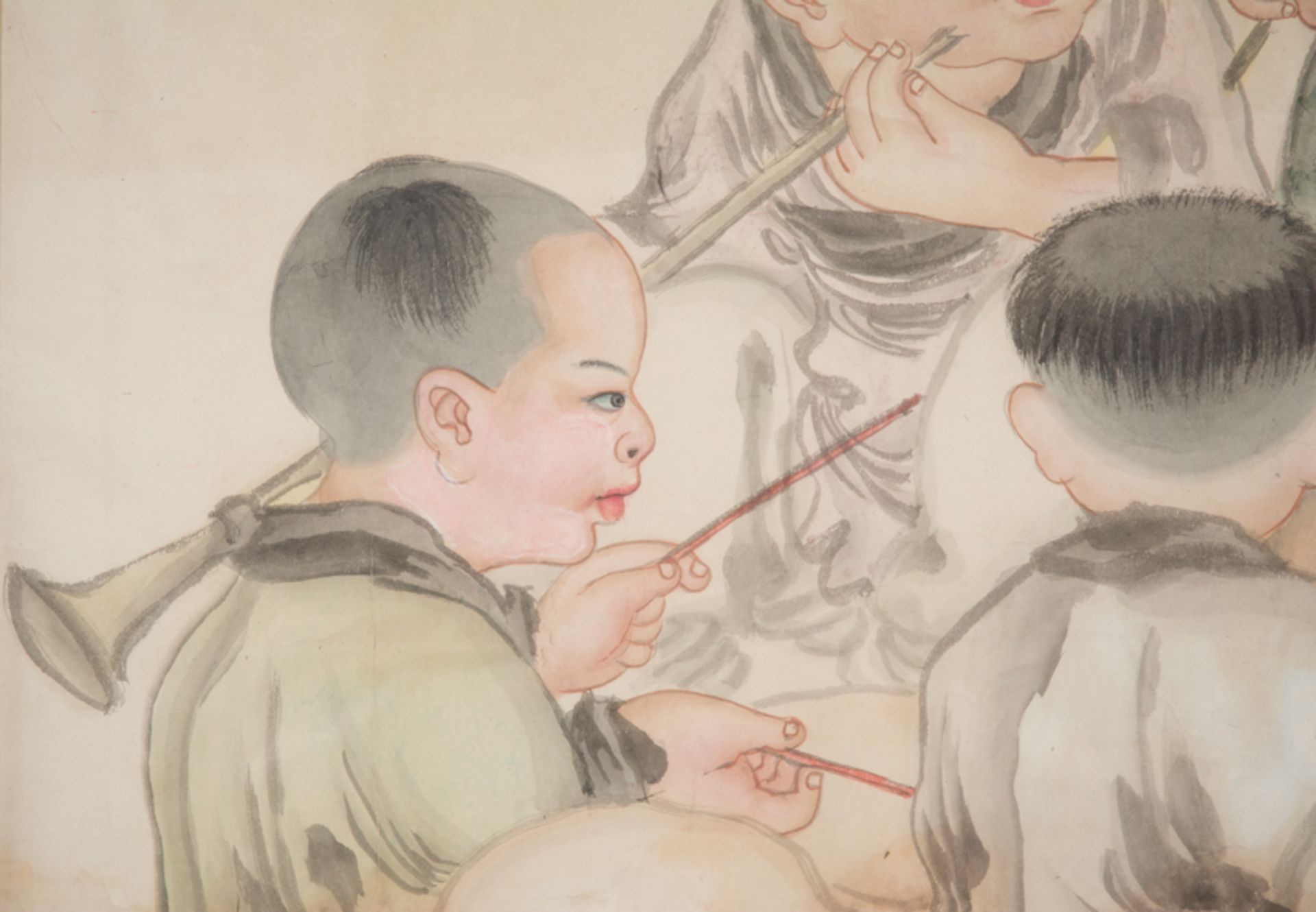 Oriental School. China. 19th - 20th century. - Image 12 of 14