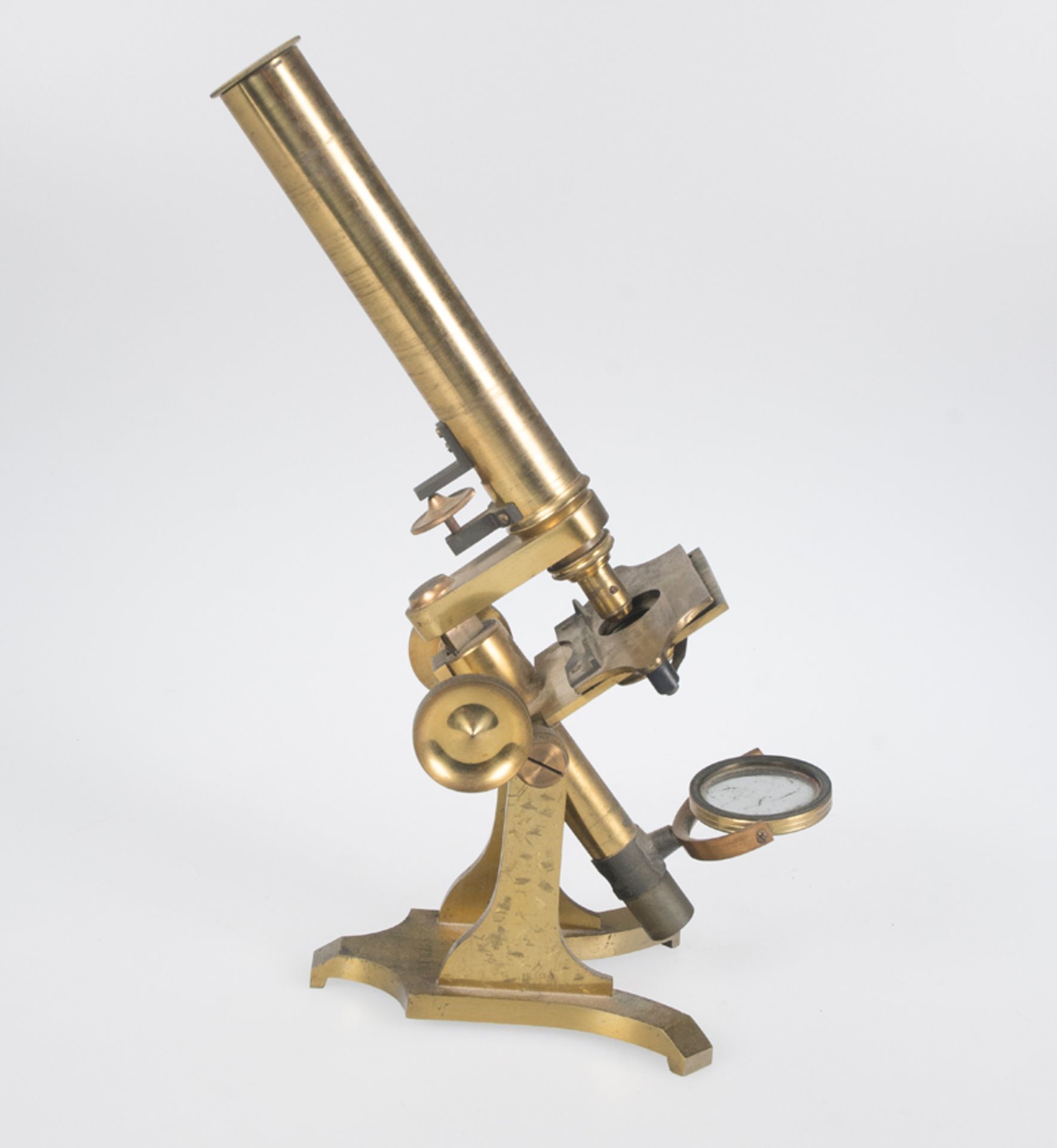 Microscope. J. H. Steward. London. England. 19th century. - Image 8 of 14