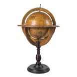 Lithographed paper and wood globe. France. Louis Charles Desnos & Jacques Hardy. Dated 1757