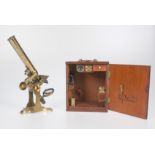 Microscope. J. H. Steward. London. England. 19th century.