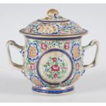 Porcelain sugar bowl. China. East India Company. 18th century.
