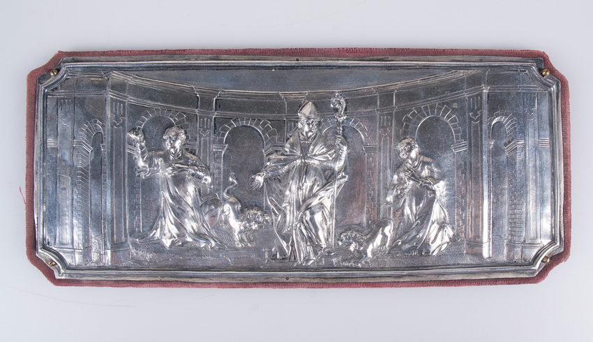 Set of four silver reliefs. 17th century. - Image 3 of 5