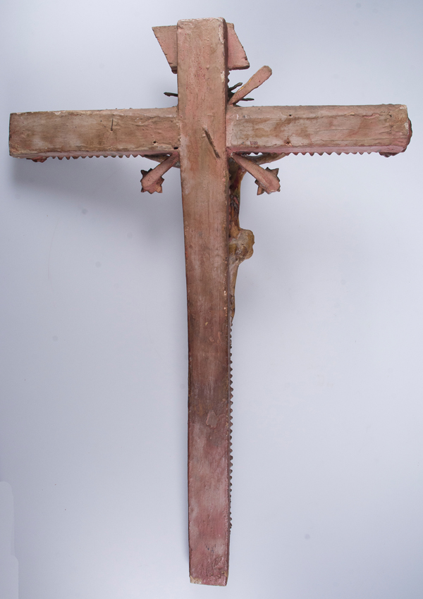 "Christ" Maize stem paste sculpture. Colonial School. Quito. Peru. 18th century. - Image 7 of 7