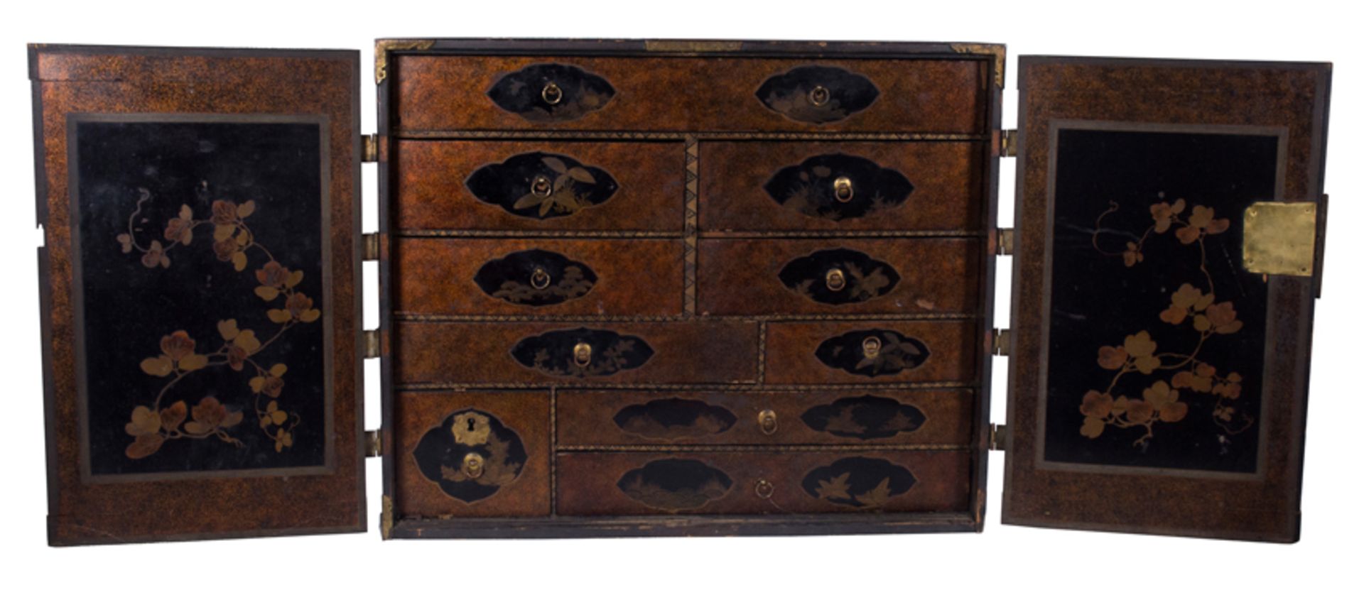 Japanese Namban desk. 17th century.  Edo Period (1603 - 1868) - Image 2 of 7