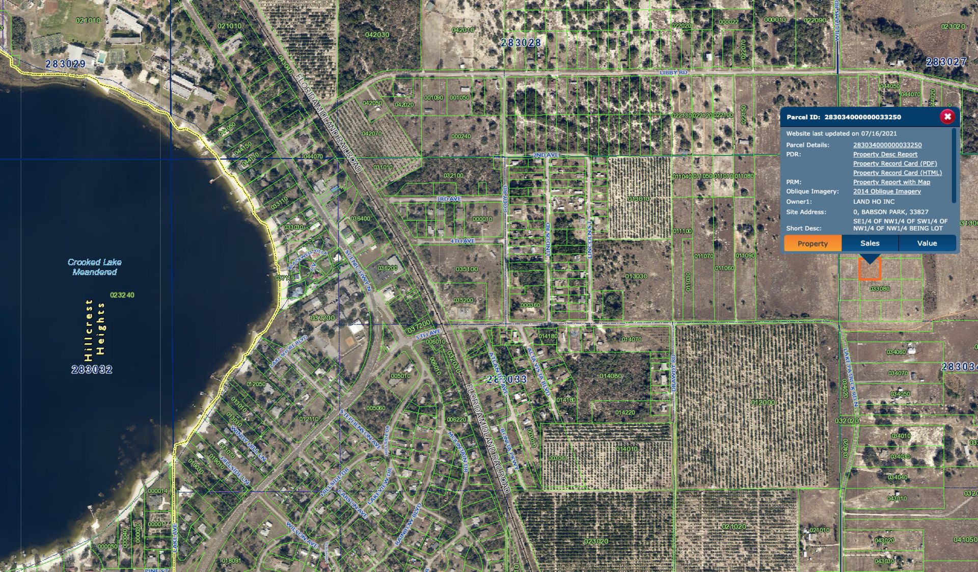 Over Half an Acre Less than a Mile from Crooked Lake in Polk County, Florida! - Image 3 of 7