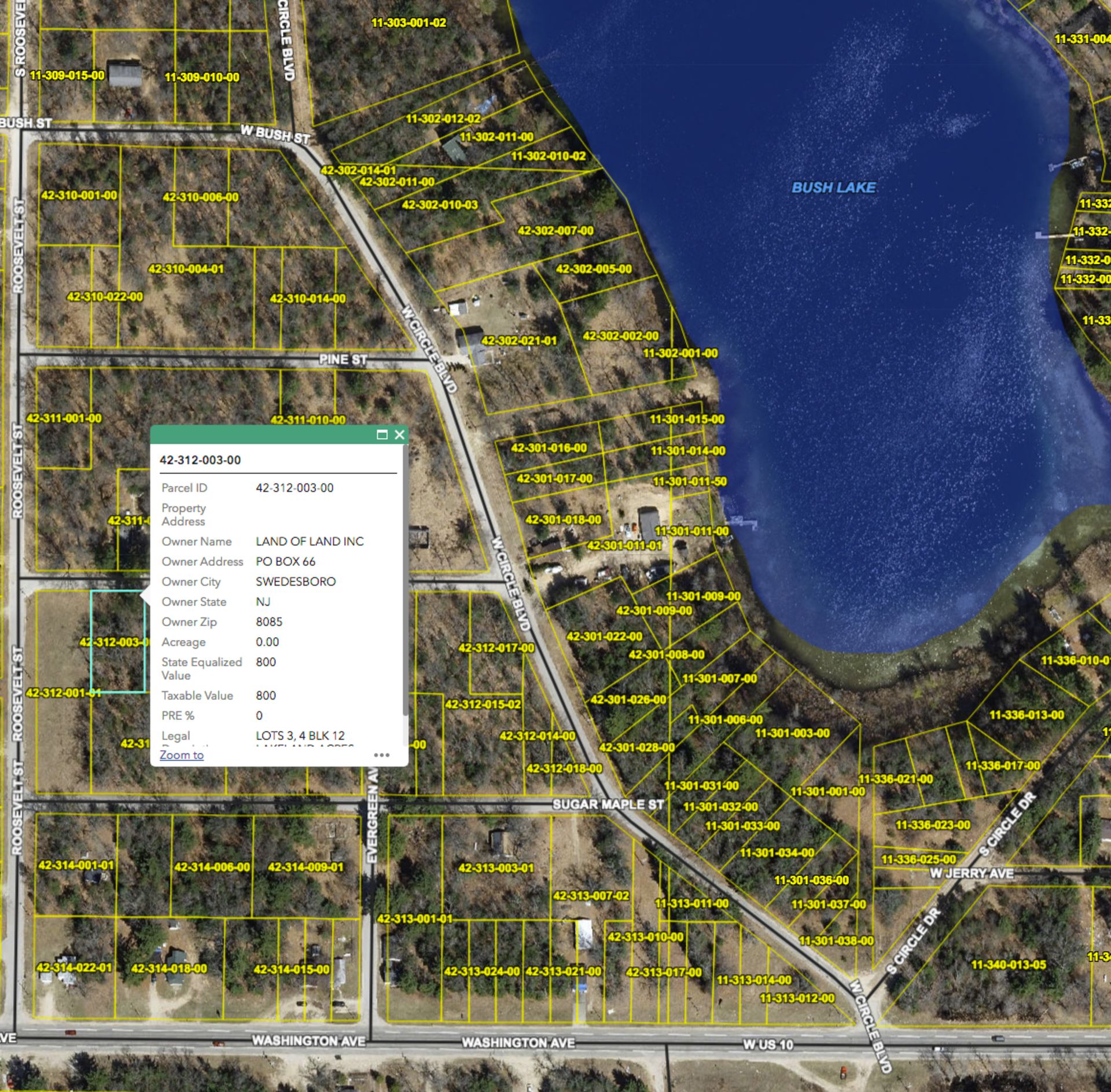 Quarter Acre Lot Surrounded by Lakes in Lake County, Michigan! - Image 3 of 10