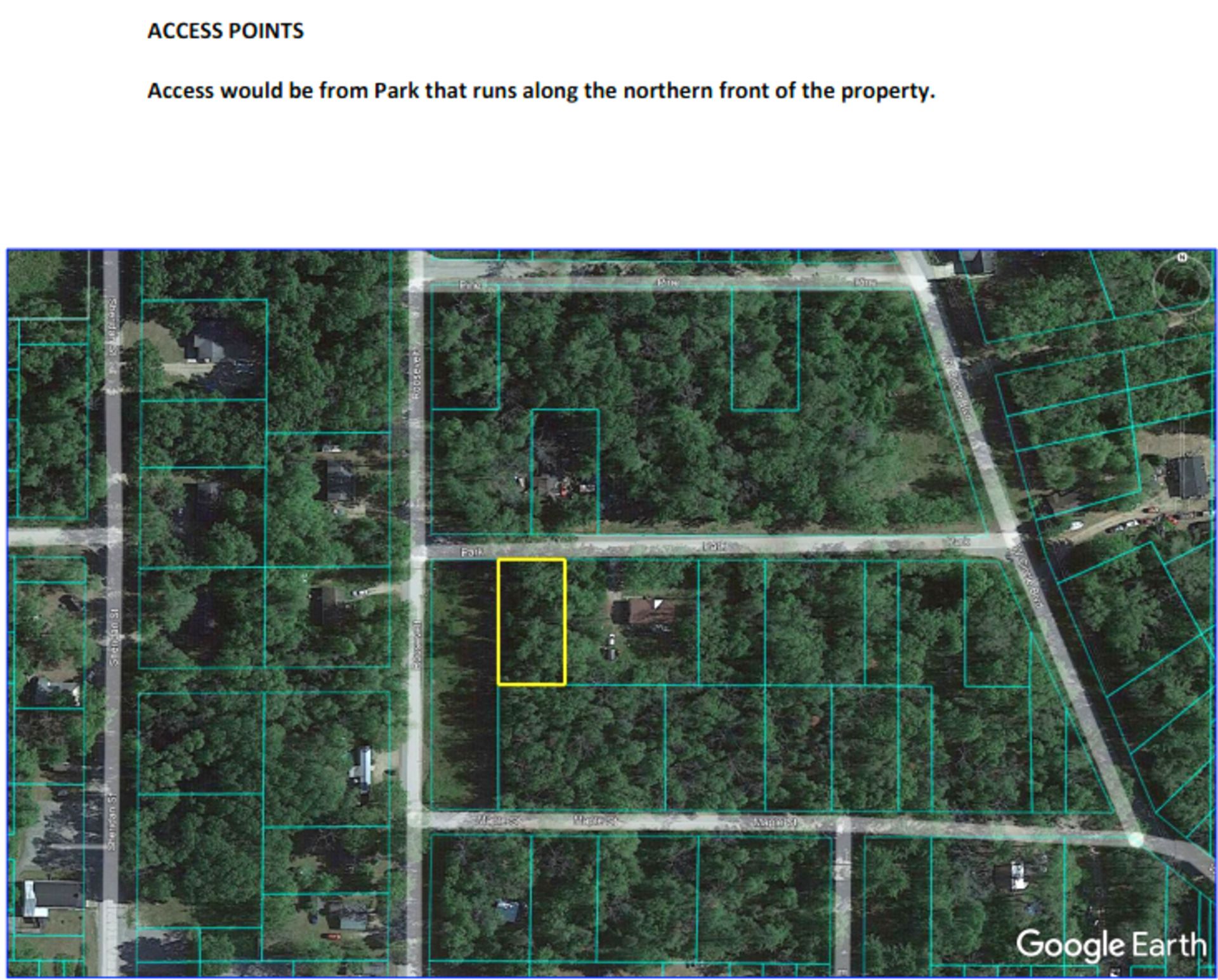 Quarter Acre Lot Surrounded by Lakes in Lake County, Michigan! - Image 9 of 13