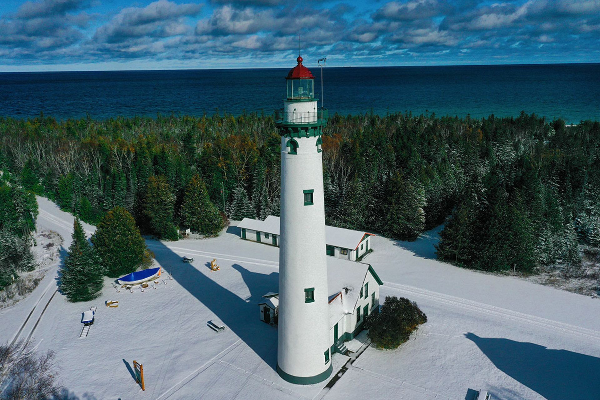 Enjoy the Four Seasons in Presque Isle Harbor, Michigan!