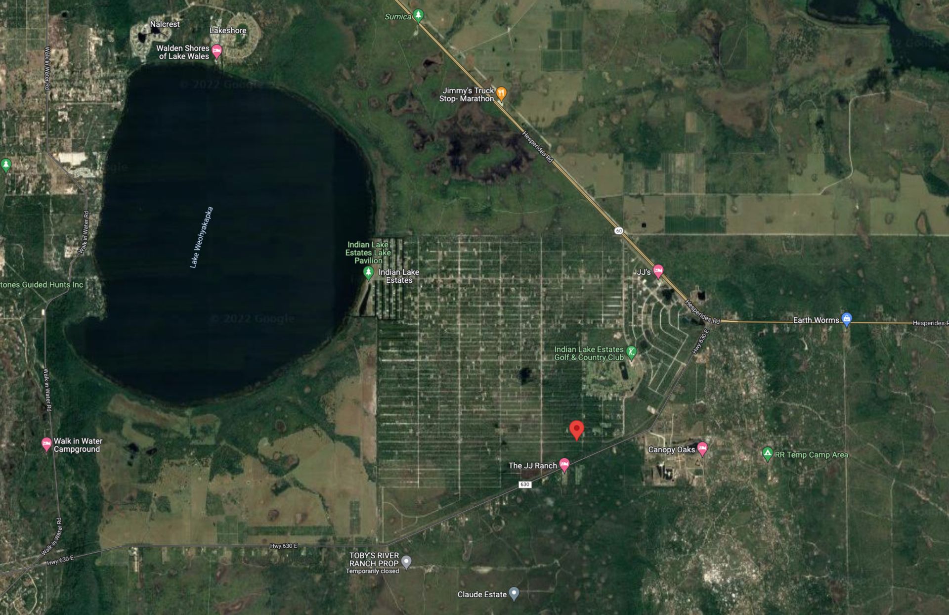 Build Your Florida Getaway on this Half-Acre Lot in Indian Lake Estates, Polk County! - Image 7 of 8