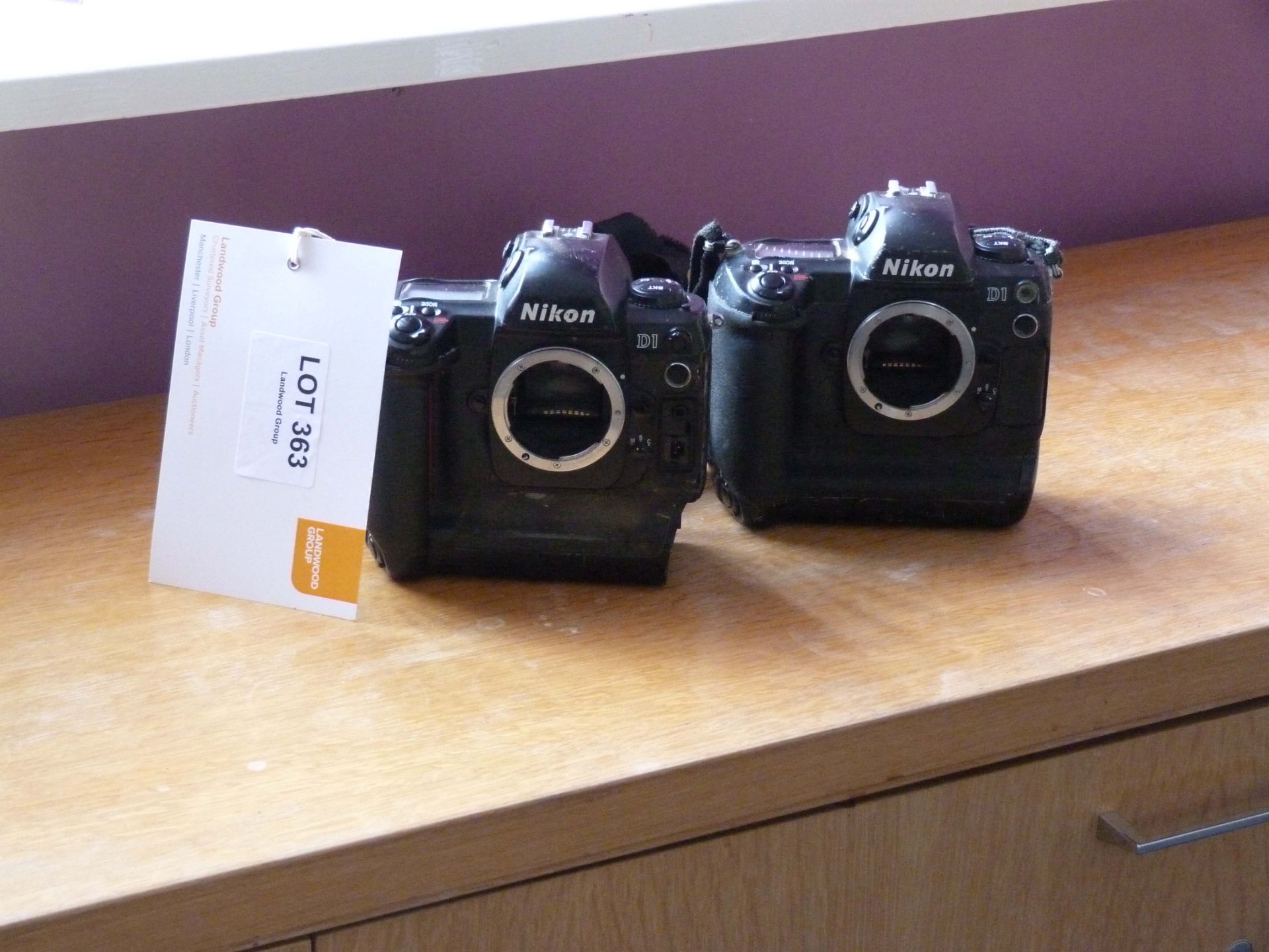 2 NIKON D1 DSLR Camera Bodies 1 battery