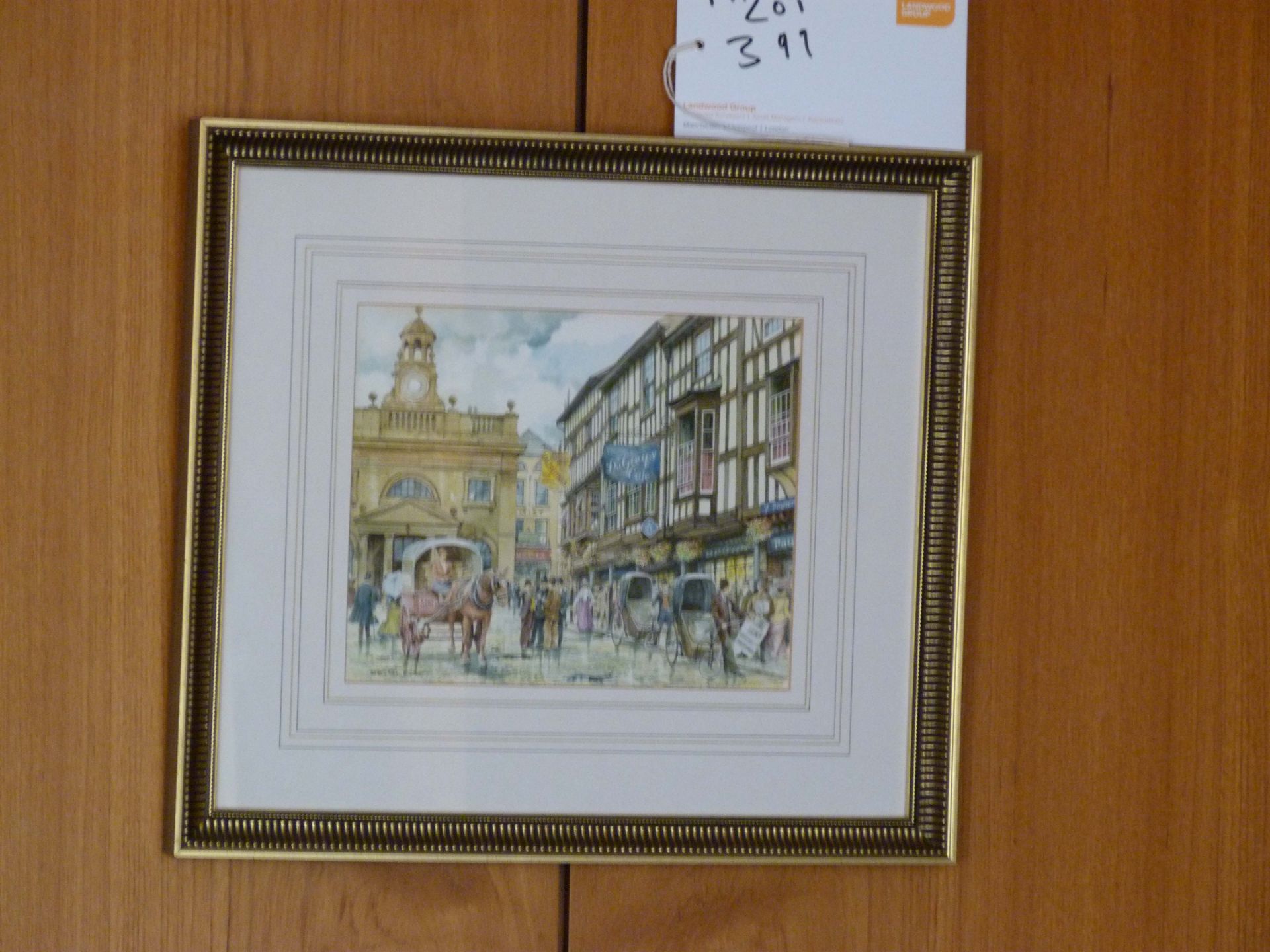 Print of 'The Butter cross Ludlow' and one other by Brian Eden - Image 3 of 3