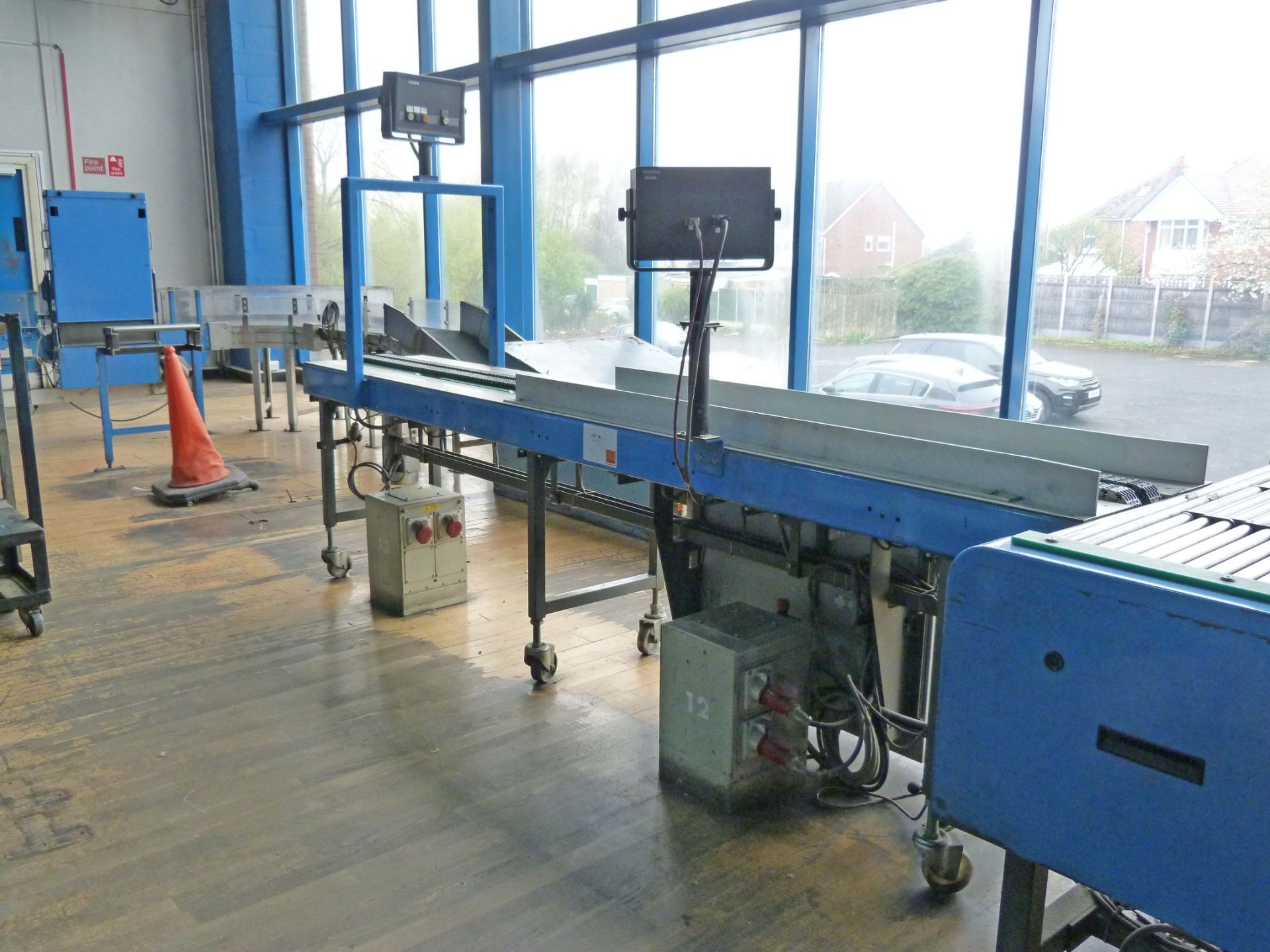 FERAG powered Conveyor mod STB B1 3.15m x 55cm on castors