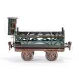 Märklin Säurewagen, S 1, uralt, HL, mit BRHh, Behälter und Kleinteile fehlen, LS und gealterter