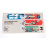 Märklin Metallbaukasten 1062, farbig, wohl komplett, Alterungsspuren, OK, Z 2