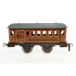 Kraus/Fandor Personen-/Gepäckwagen 1261, S 0, CL, mit 2 ST, LS, L 21,5, Z 3