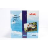 Märklin Maxi Startpackung ”Güterzug” 54406, S 1, Pappcontainer fehlt, sonst komplett, Alterungs- und