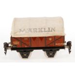 Märklin Planewagen 1663, S 0, CL, Radsätze ergänzt, LS, L 13, Z 2-3