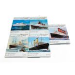 5 Dokumentations-Bücher aller großen Passagierschiffe bis 1974