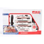 Piko Start-Set 10, S H0, komplett, Alterungs- und Gebrauchsspuren, im leicht besch. OK, Z 2-3