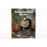 Buch ”Eisenbahnen der Welt”, 1990, 144 Seiten, Alterungsspuren