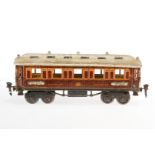 Märklin int. Speisewagen 1932, S 0, HL, mit 4 AT, NV, L 25,5, Z 4