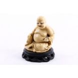 Buddha, vollplastisch,Guss, H 12 cm, Z 2