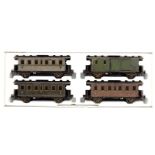 Märklin Personenwagen-Set Nr. 58211, Spur 1, mit 4 Personenwagen, OK Gebrauchsspuren, Z 1-2