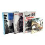 4 Bücher, ”Eisenbahnen im ersten Weltkrieg”, ”Die deutschen Reichsbahnen 1939-1945”, ”Die