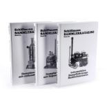 3 Schiffmann Kataloge, Dampfmaschinen Band 1-3 (21-23), 1. Aufl.