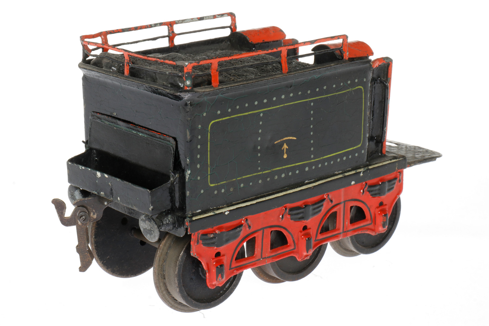 Märklin 2-B-1 Dampflok CE 1021, mit 3A-Tender, S 1, uralt, handlackiert, 2 imit. Stirnlampen, - Image 6 of 7