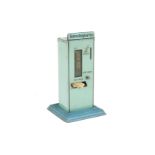 Doll Bahnsteig-Kartenautomat, mit Geldeinwurf, Chromlithographie, H 14, noch Z 2
