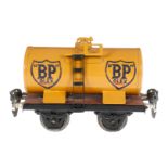 Märklin BP Kesselwagen 1674, S 0, handlackiert, farblich rest., L 13, Z 3