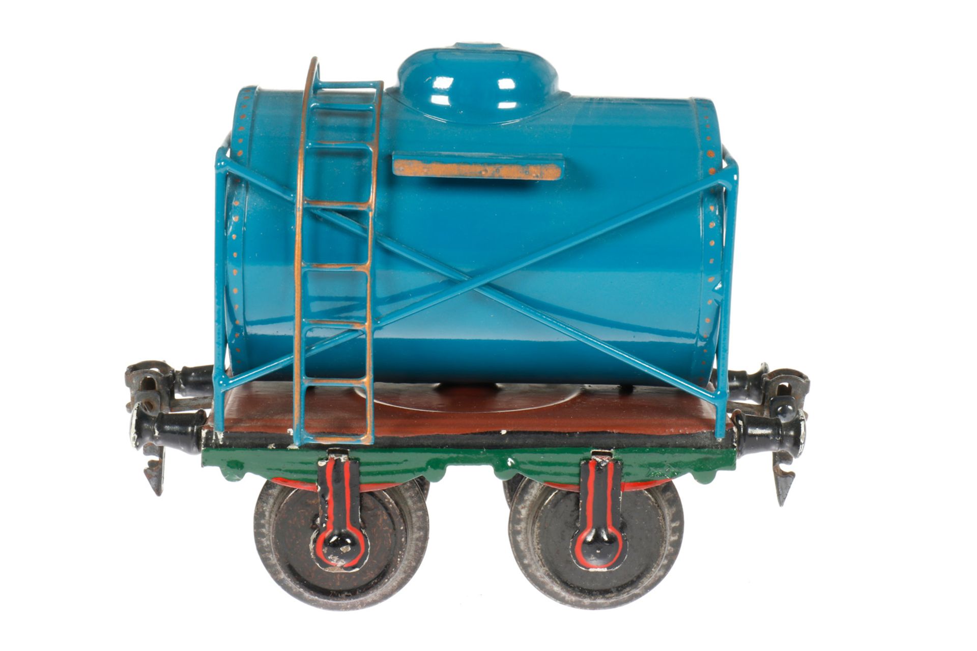 Replik-Petroleumwagen, wie Märklin 1812, S 1, handlackiert, L 13,5, neuer Zustand