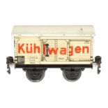 Märklin Kühlwagen 1683, S 0, Chromlithographie, 1 ST, leichte Gebrauchsspuren, L 13, noch Z 2