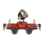 Märklin Scheinwerferwagen 1964, S 0, Gebrauchsspuren, Lackschäden, L 13, Z 3