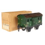 Märklin Viehwagen 1689, S 0, Chromlithographie, 1 ST, L 13, im OK-Unterteil, Z 2