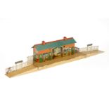 Hornby Bahnhof ”Arras”, HL/CL, mit 2 Rampenstücken, LS/RS, L 82,5, Z 3